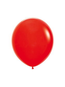 Большой воздушный шар красного цвета (24'')